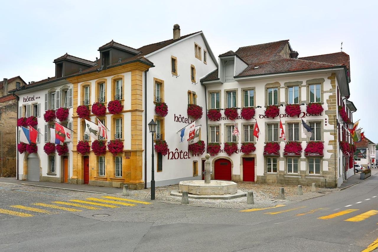 Hotel Du Port - Free Parking - Breakfast Included Estavayer-le-lac Exterior photo
